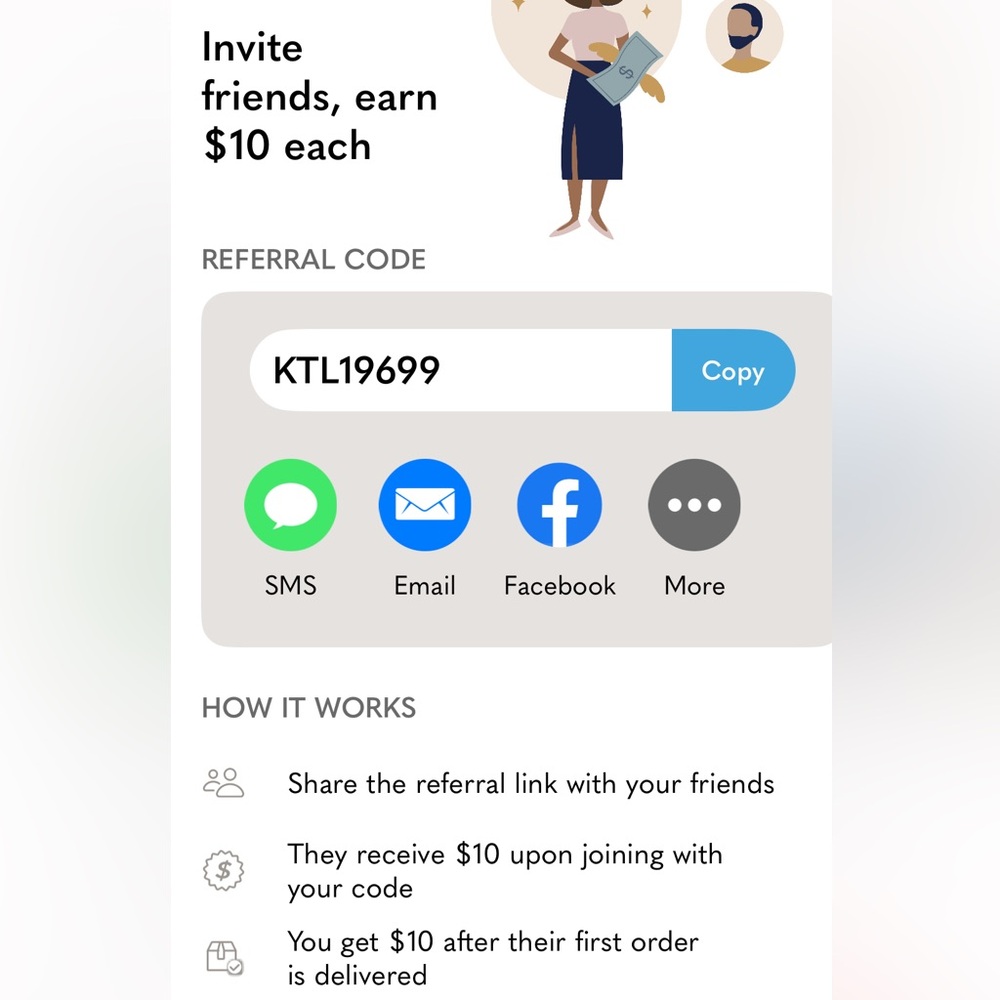 A $10 discount is available if you use my POSHMARK INVITE FRIENDS INVITATION.